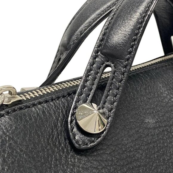 Auth FENDI By The Way 8BL124 Black Leather - Handbag - Picture 10 of 16